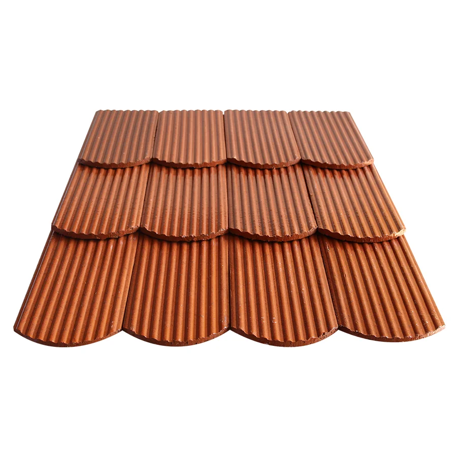 [TFEM1530CL] TEJA FRANCESA ESTRIADA MIEL 15 X 30 CMS. CERÁMICA LEONESA PRIMERA